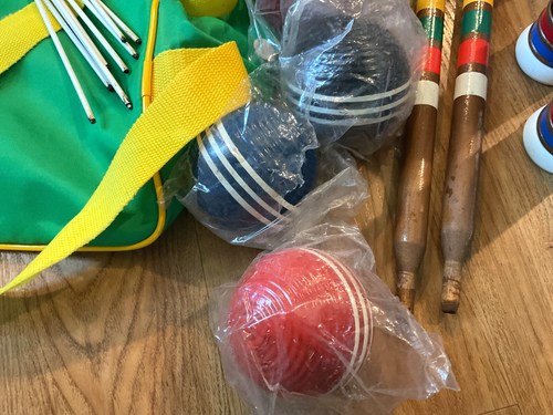 Juego de croquet Forster años 80 de colección 6 jugadores con estuche y caja - Imagen 4 de 8