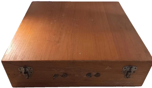 Thai Home Industries 102 Bronze Piece Flatware Set in Wooden Storage Box - Picture 15 of 16