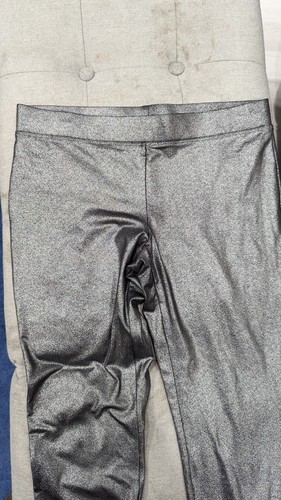 Express Foil Silver Gray Leggings Sz S NWOT - Picture 3 of 5