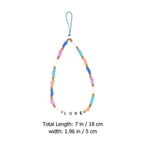 Handy-Kettenanhänger Halskette Telefon Lanyard Handy-Charme-Armband Ästhetisch - Zdjęcie 7 z 12
