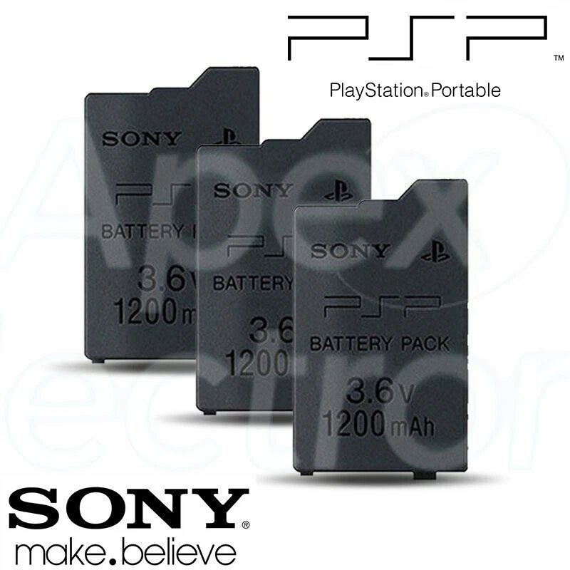 Genuine SONY PSP-S110 2000 3000 Slim A502 CONSOLE 3.6v 1200mAh PSP BATTERY