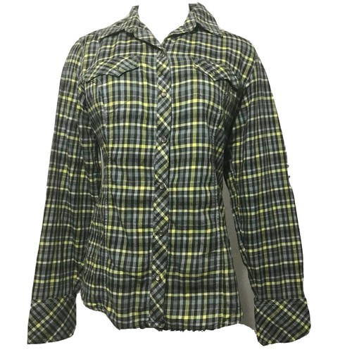 Columbia women’s plaid shirt Small