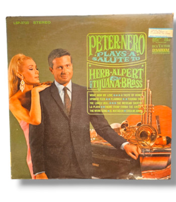 Peter Nero Plays a Salute to Herb Alpert The Tijuana Brass LP Vinyl Spanish Flea