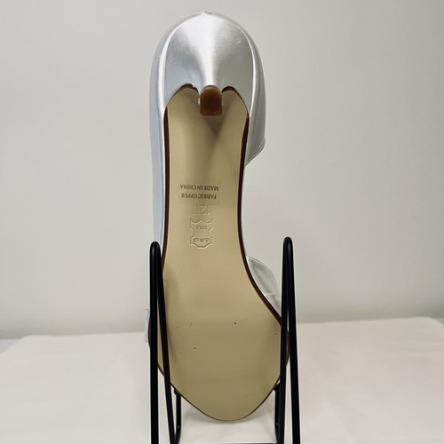 Touch Ups Ivanna 2.5” Dyeable Almond/Peep Toe Pumps Women’s 12W - Men’s 10.5 - Picture 5 of 8