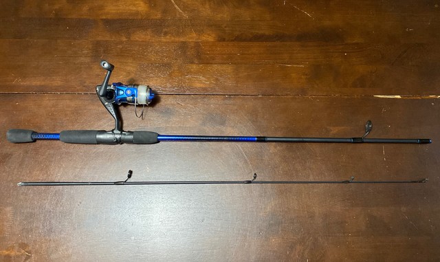 shakespeare contender rod and reel combo