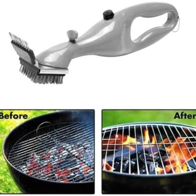Grill Daddy Steam Cleaning Barbeque Grill Brush for Charcoal Clean Tool