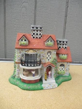 PARTYLITE “The Bristol House” Tealight House - Olde World Village No. 3