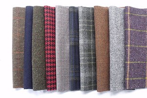 9/" Tweed Patchwork 100/% Wool Remnant Offcuts Squares 20 Pieces 23cm