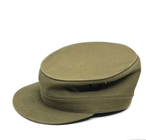 Vintage Louisville Spring Up Cap-Military-Army Cap-Elvis-Fidel Castro-1950s-MASH