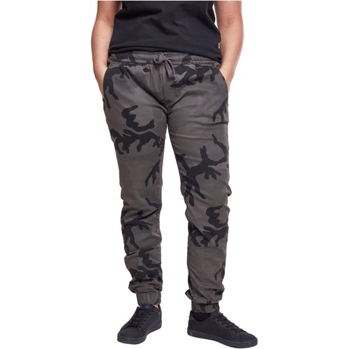 Urban Classics Ladies Camo Jogging Pants Women Camouflage Twill - Picture 20 of 20