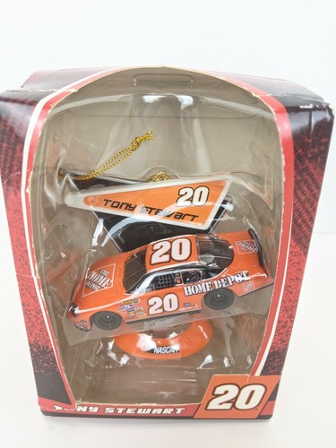 Nascar Tony Stewart Home Depot Car 20 Christmas Ornament 2007 Collectible - Picture 2 of 5