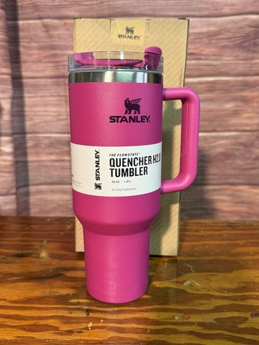 Stanley 40oz Quencher H2.0 Flowstate Stainless Steel Tumbler Purplish Rose Red - Picture 7 of 12