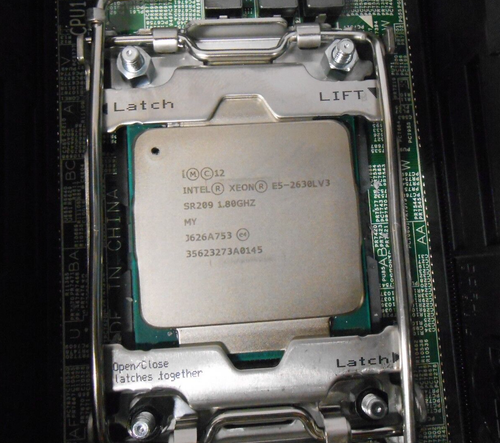 Dell PowerEdge M630 Blade Server 2*Xeon E5-2630Lv3 8-Core 1.80GHz CPU 256GB RAM - Picture 4 of 11