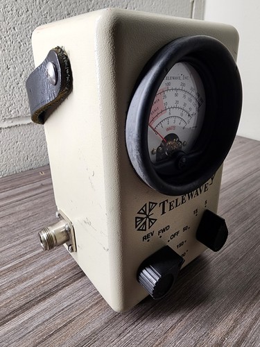 Telewave VINTAGE 44A Wattmeter, Frequenz 20 MHz-1000 MHz - Bild 5 von 7