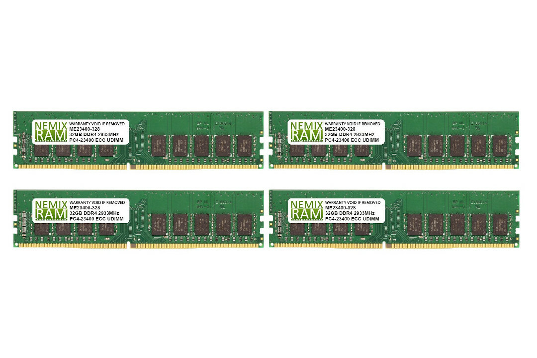 Nemix Ram Ddr4 2933 Mhz 32gb NEMIX RAM 128GB 4x32GB DDR4-2933 PC4