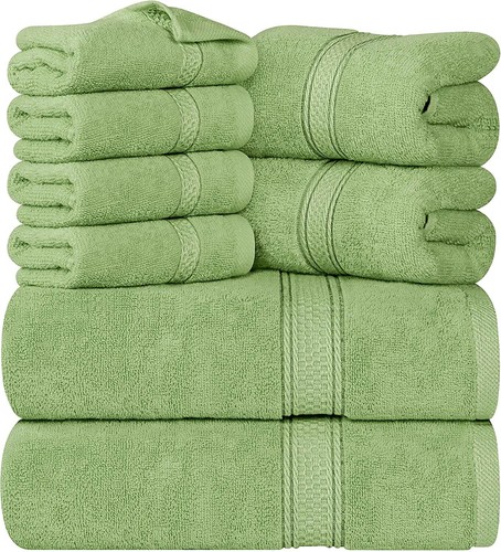 Soft Premium Towel Set Include 2 Bath Towels, 2 Hand Towels, and 4 Wash Cloths - Imagen 17 de 65