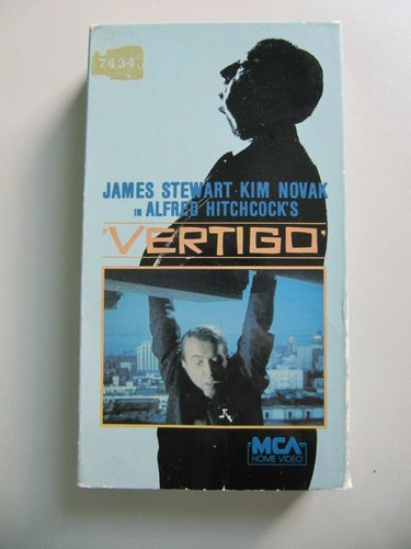 Vertigo 1958 VHS MCA Home Video Alfred Hitchcock James Stewart Kim Novak - Picture 6 of 10