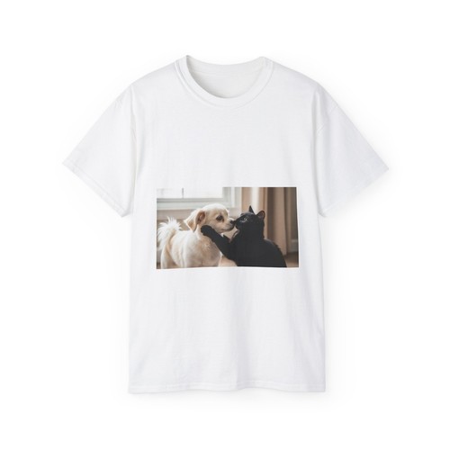 Dog Lovers Unisex Ultra Cotton Tee, Cute Pet T-Shirt, Animal Lover Gift