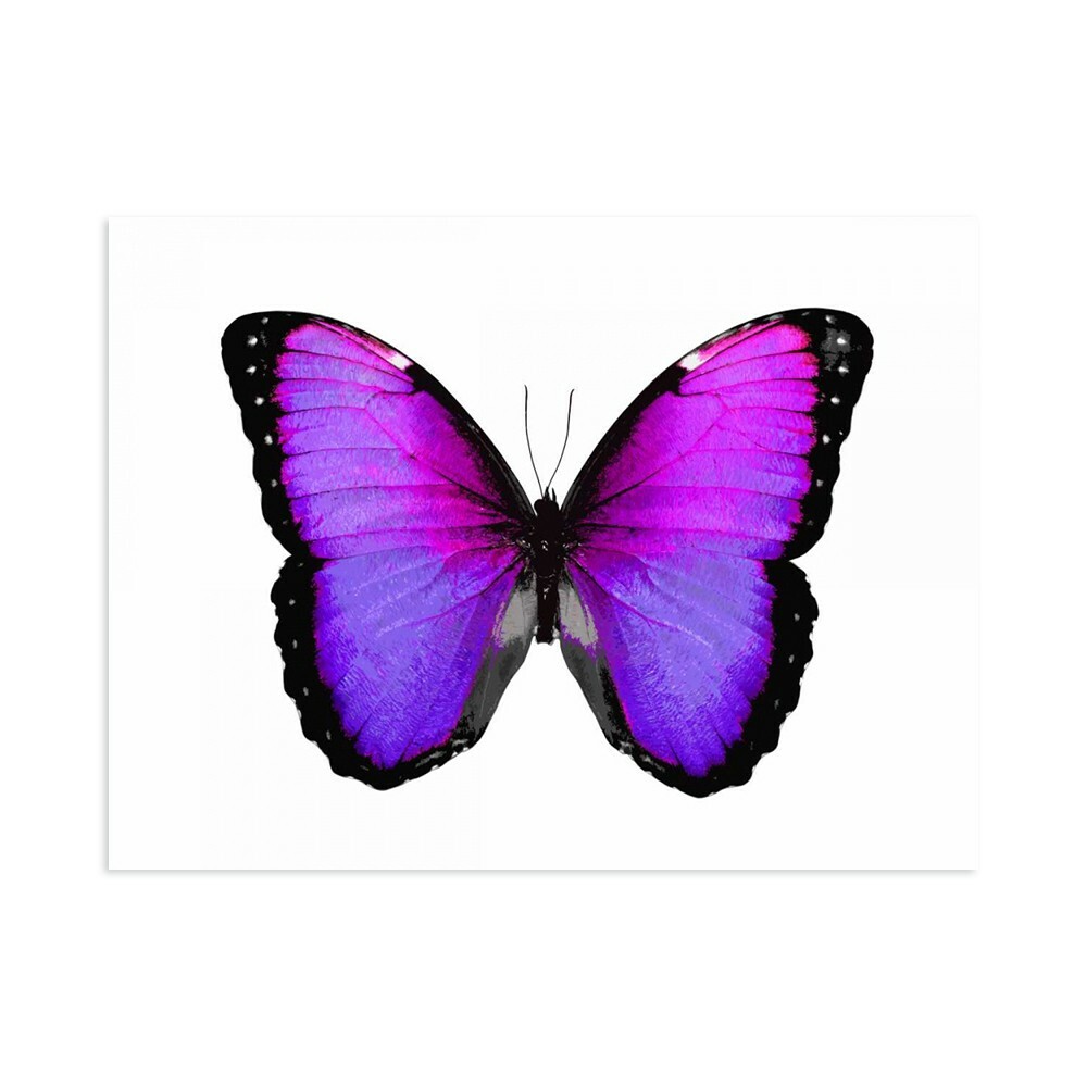Stampa su Tela su Carta Poster o Quadro Bosco, Julia Vibrant Butterfly IV Stampa su Tela su Carta Poster o Quadro Bosco, Julia Vibrant Butterfly IV