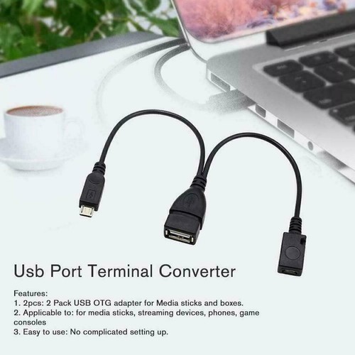 For Fire Stick USB OTG PORT ADAPTER Cable 2nd Gen Fire ... C IN D3P7 - Picture 8 of 10