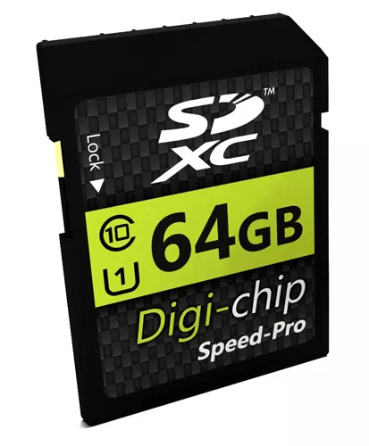 Digi-Chip SD Memory Card for Canon EOS 90D, 250D, 850D, 5D MK IV, 6D Mark II - Picture 4 of 7
