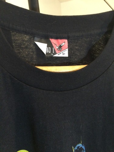 vintage BATMAN t-shirt size XL 1989 division 1 primo - Picture 5 of 8