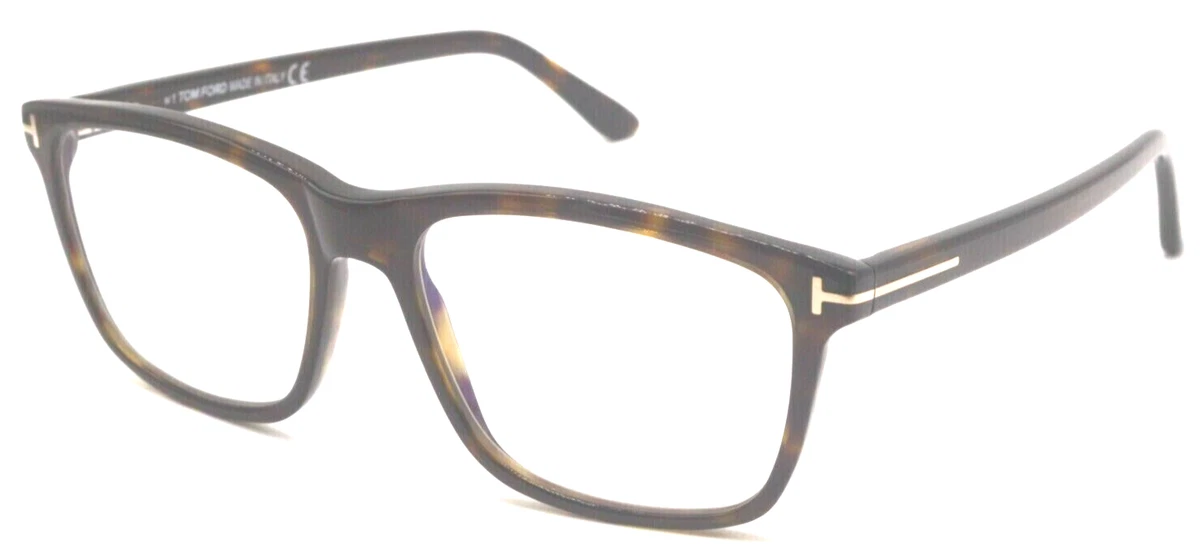 NEW TOM FORD TF 5479 B 05 RECTANGLE HAVANA GOLD AUTHENTIC FRAME