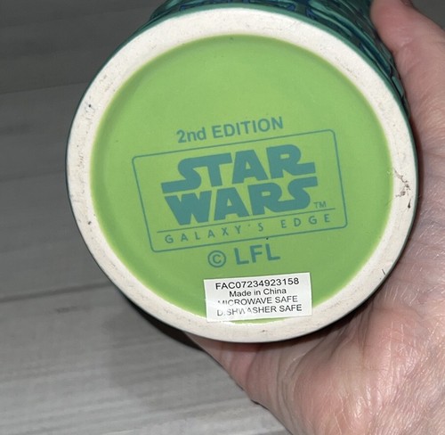 Disney Parks Galaxy’s Edge Oga’s Cantina Yub Nub Tiki Mug 2nd Edition Ewok Endor - Picture 5 of 6