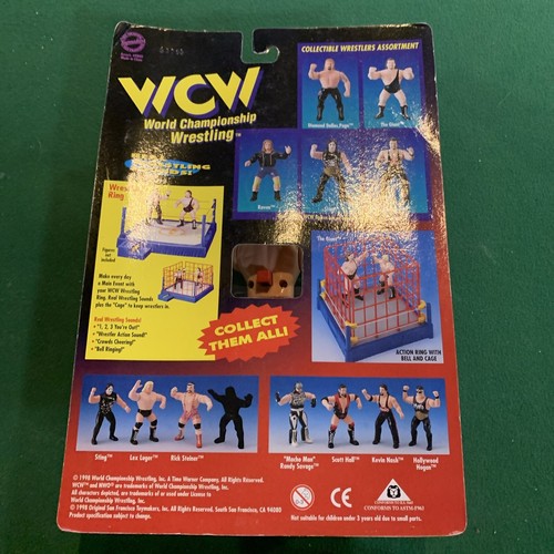 1998 Wrestling Chris Benoit Double Axe Handle WCW Toymakers - Picture 2 of 2