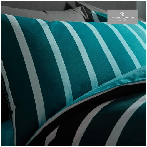 Luxury Printed TEAL DUVET COVER SET & Pillow Case Bedding Set Single Double King - Picture 22 of 42
