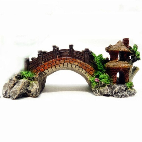 Bridge Landscape Tree Aquarium Accessories Fish Tank Desktop Decorative Props - Picture 4 of 11