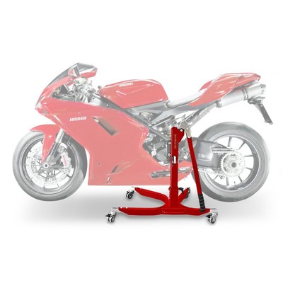 ConStands Rear Paddock Stand Ducati 848/ Evo 08-13 red adaptor incl. Single Swing Arm ConStands Rear Paddock Stand Ducati 848/ Evo 08-13 red adaptor incl. Single Swing Arm