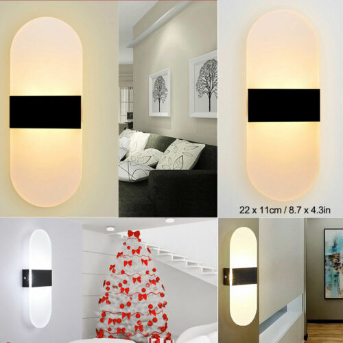 Modern LED Wall lights Cube Sconce Fixtures Lighting Indoor Outdoor Decor ED0953 - Picture 14 of 14