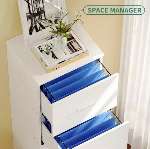 Filing Cabinet With 4 Drawers, Lockable Cabinet, 127.5 Cm High, Vertical Office - Picture 18 of 22