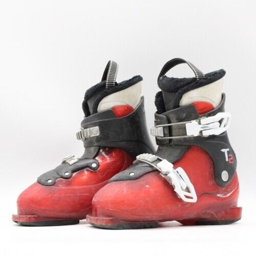Salomon T2 Kids Ski Boots - Size 3.5 / Mondo 21.5 Used - Picture 1 of 2