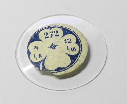 Ein Glas DOME Armbanduhr Taschenuhr Anhänger Durchmesser 27.2 MM