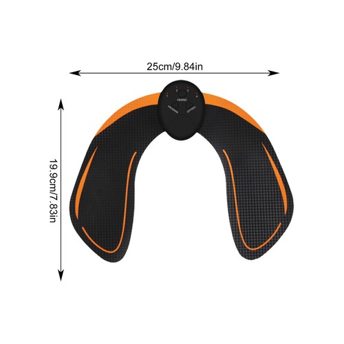 Hip Trainer Portable Buttock Toner Glute Stimulator Wireless AB Workout Equipmen - Picture 4 of 12