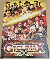 Will Ospreay Zack Sabre 2020 NJPW G1 Climax 30 Program Guide Book AEW Jay White