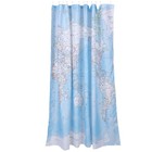  Bathroom Decor Fade-resistant Shower Curtain World Map United States