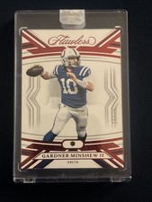 2023 Panini Flawless Gardner Minshew II #27 Ruby #19/20