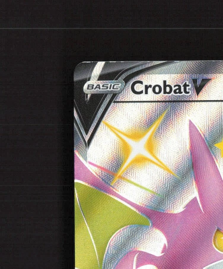Crobat V SWSH098 Sword & Shield Full Art Black Star Promo Holo Pokemon Card LP+ - Image 3 of 4