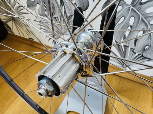 Campagnolo Record Titanium Laufradsatz 28 Zoll Ambrosio for Bianchi Colnago Gios - Bild 4 von 24