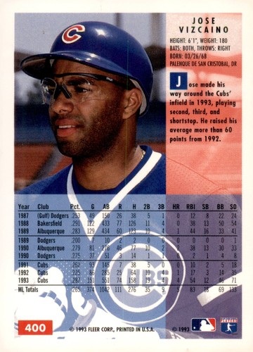 S9R7: 1994 Fleer Baseball Card #s251-500-40% off when buying 4 - Picture 223 of 359