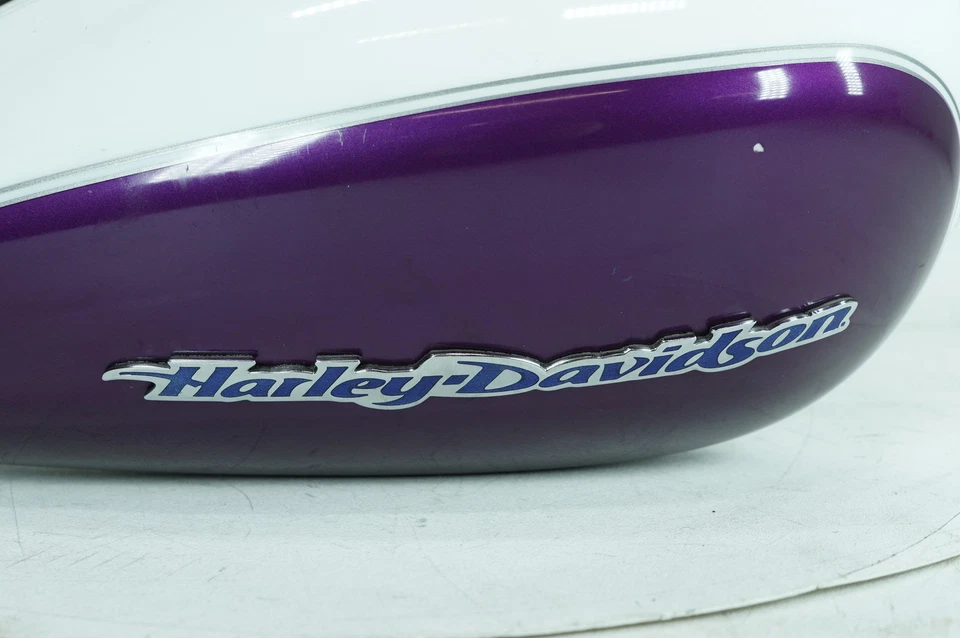 05 Harley Sportster XL1200 C 定制原始设备制造商汽油油箱水库凹陷 — 第 3/4 张图片