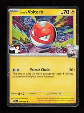 Iono's Voltorb 047/159 Promo,FOIL Prize Pack Series Cards Pokémon Card