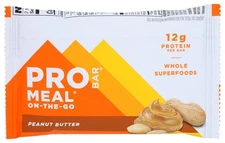 Probar Meal Bar Peanut Butter Box of 12 2.64 lbs Organic Snack