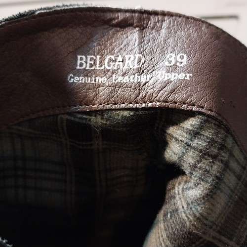 L'Artiste Spring Step Belgard Gr. 39 Leder/Wildleder Blockabsatz Stiefeletten Goth Boots - Bild 9 von 9