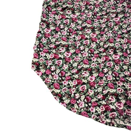 Vintage Kanchi Tank Blouse Top Sz XL Pink Ditsy Floral Print Sleeveless Cottage - Picture 3 of 11