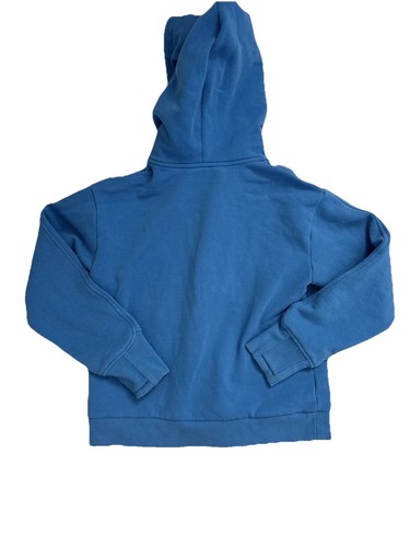 Athleta Girl Hoodie Jacket Fleece Full Zip Sweatshirt Long Sleeve, Blue, Size S - Picture 4 of 4