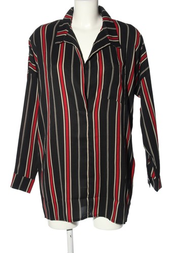 MISSGUIDED Vestido camisero Mujeres Talla EU 36 negro-blanco-rojo look casual